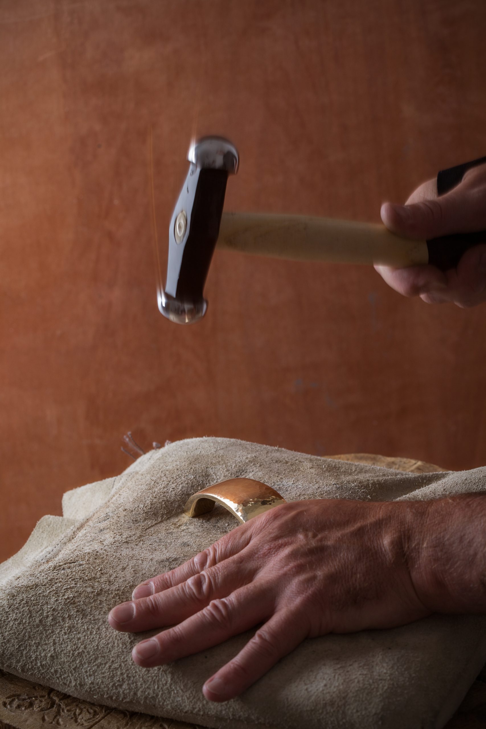 Hammering Bridge Door Lever Production Images_Dave K (1)