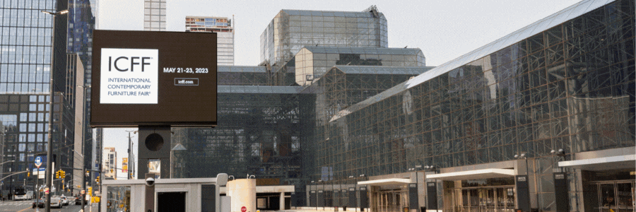 Official image from ICFF 2023 exhibition, New York City