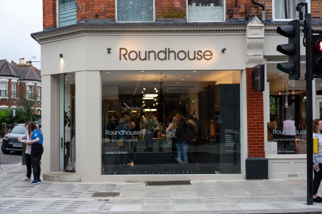 Roundhouse showroom in Richmond, London